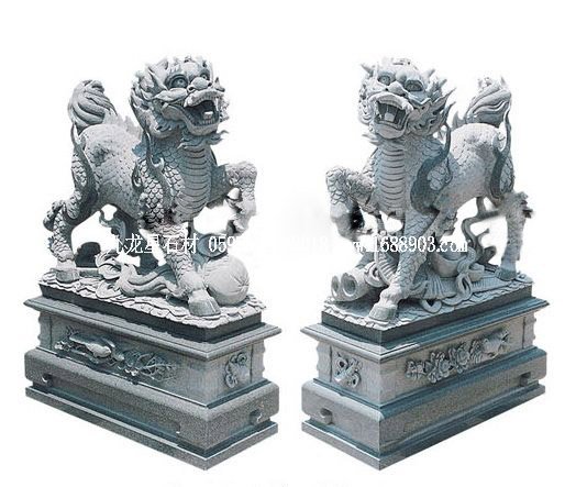 石雕麒麟多少錢一對？